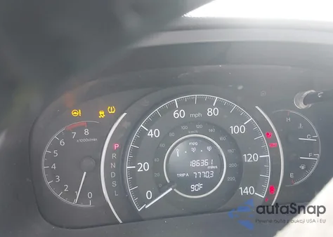 2015 Honda Cr-V Ex-L z USA, uszkodzony, nr VIN 5J6RM4H73FL023486